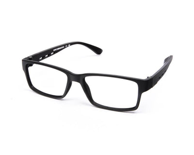 Rectangle Black Matt  BLACK Shell Frame - (LENSES INCLUDED)*