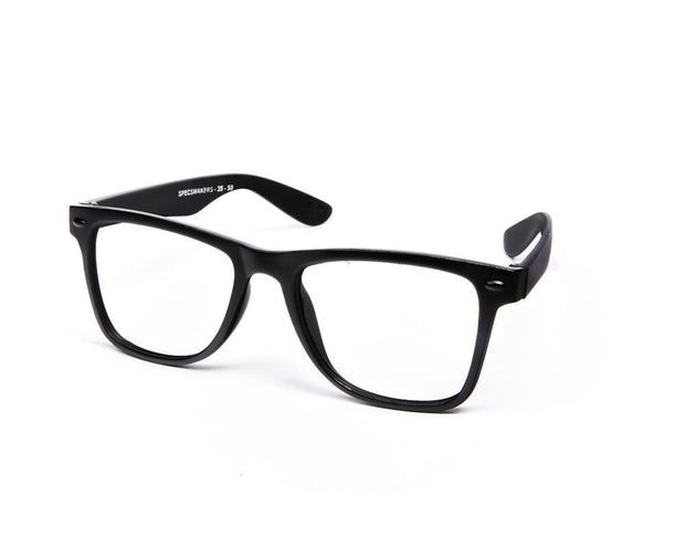 Square Black Matt  BLACK Shell Frame - (LENSES INCLUDED)*