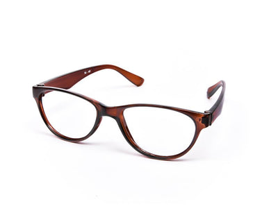 Cateye Brown Shine  Brown Shell Frame - (LENSES INCLUDED)*