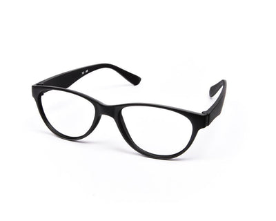 Cateye Black Matt  BLACK Shell Frame - (LENSES INCLUDED)*