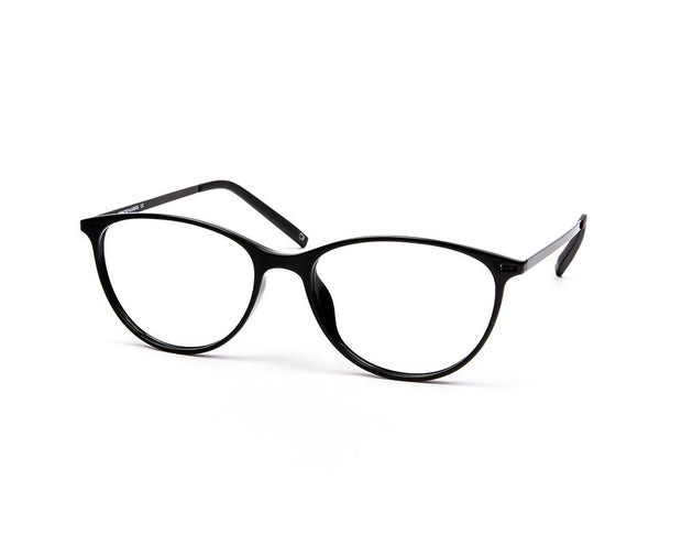 SHELL  - FULL FRAME - BLACK SHINE - CATEYE - AML5507 - (Lenses Included)*