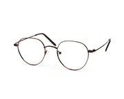 METAL  - FULL FRAME - BROWNSHINE - ROUND - ANF30779 - (Lenses Included)*