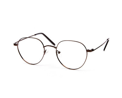 METAL  - FULL FRAME - BROWNSHINE - ROUND - ANF30779 - (Lenses Included)*