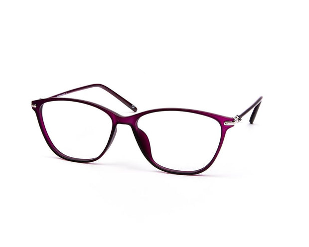 SHELL  - FULL FRAME - PURPLE MATT - CATEYE - AML11708 - (Lenses Included)*