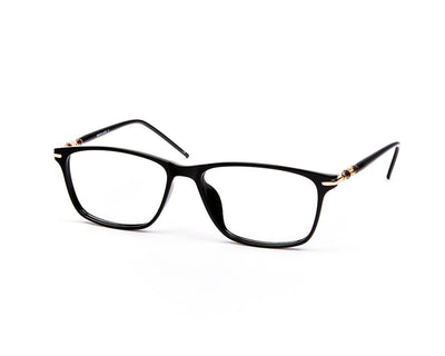 SHELL  - FULL FRAME - BLACK SHINE - RECTANGLE - AML11711 - (Lenses Included)*