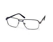 Specsmakers - Unisex DB Rectangle Full Frame - Blue Matt Grey Metallic - ANF30633 - (LENSES INCLUDED)*