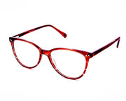 Cateye Red Shine with Red ACETATE Full Frame AMI5001 - Specsmakers