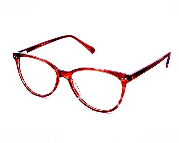 Cateye Red Shine with Red ACETATE Full Frame AMI5001 - Specsmakers