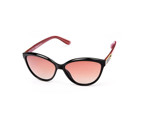SUNGLASS - FULL FRAME - BLACK SHINE - MUA6050 - CATEYE - 58