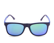 Rectangle Black Matt WITH Blue Clipon AMH8202 - Specsmakers