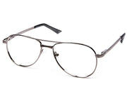 SPECSMAKERS-TUL98034-FULL FRAME-RX-GREY METALLIC SHINE-56- (LENSES INCLUDED)*