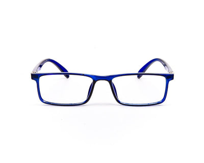 Specsmakers - Unisex Rectangle Full Frame - Blue Shine Blue - COC106 - (LENSES INCLUDED)*