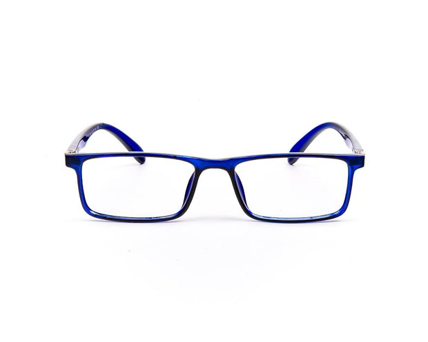 Specsmakers - Unisex Rectangle Full Frame - Blue Shine Blue - COC106 - (LENSES INCLUDED)*