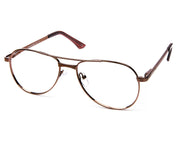 SPECSMAKERS-TUL98034-FULL FRAME-RX-BROWNSHINE-56- (LENSES INCLUDED)*