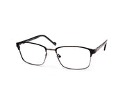 METAL  - FULL FRAME - BLACK MATT - SQUARE - ANF30582 - (Lenses Included)*