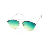 SUNGLASS - FULL FRAME - SILVER SHINE - WAA1476 - DB AOVAL - 60