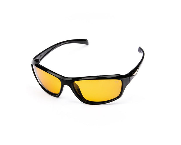 SHELL SUNGLASS - FULL FRAME - BLACK SHINE - SOI7014 - RECTANGLE - 60