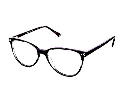 Cateye Grey Tortise with Grey ACETATE Full Frame AMI5001 - Specsmakers