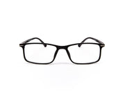 Specsmakers - Unisex Rectangle Full Frame - Black Matt BLACK - COC101 - (LENSES INCLUDED)*