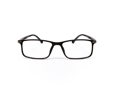 Specsmakers - Unisex Rectangle Full Frame - Black Matt BLACK - COC101 - (LENSES INCLUDED)*