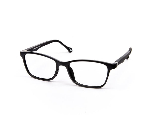 Peepstar - KIDS Rectangle Full Frame - Black Matt BLACK - AMLT14001 - (LENSES INCLUDED)*