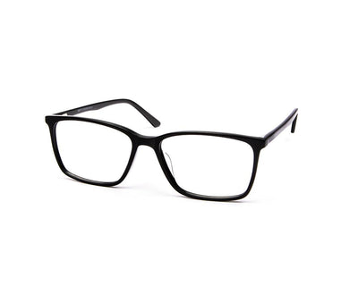 HAPPSTER - FULL FRAME - UNISEX - BLACK SHINE - BLACK - SQUARE - (Lenses Included)*