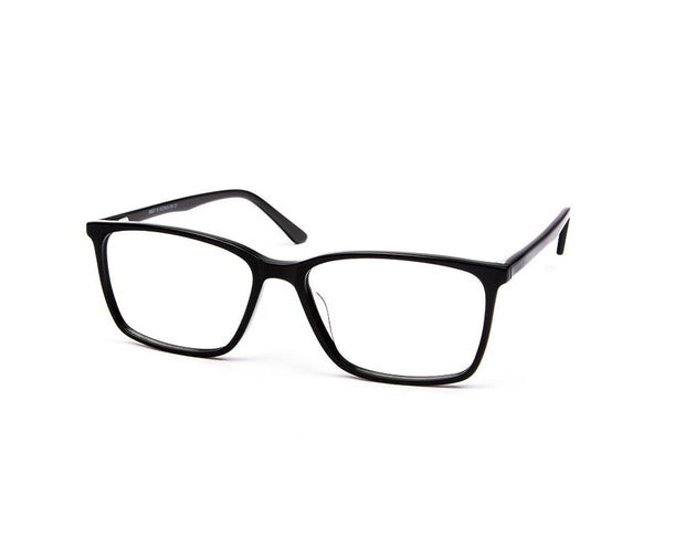 HAPPSTER - FULL FRAME - UNISEX - BLACK SHINE - BLACK - SQUARE - (Lenses Included)*