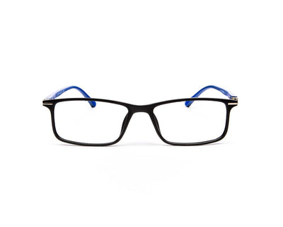 Specsmakers - Unisex Rectangle Full Frame - Black Matt Blue - COC101 - (LENSES INCLUDED)*