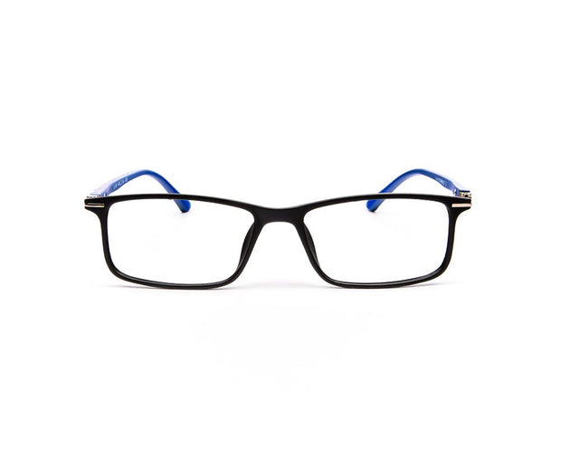 Specsmakers - Unisex Rectangle Full Frame - Black Matt Blue - COC101 - (LENSES INCLUDED)*