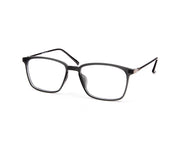 Specsmakers - Unisex Square Full Frame - Grey Matt BLACK - AML8182 - (LENSES INCLUDED)*