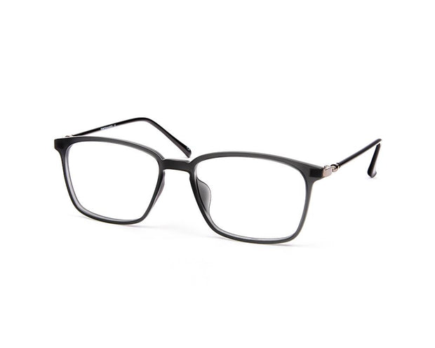 Specsmakers - Unisex Square Full Frame - Grey Matt BLACK - AML8182 - (LENSES INCLUDED)*
