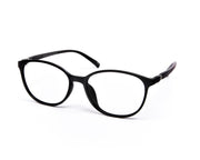 Round Black Matt WITH BLACK Shell Frame TUI9318 - (LENSES INCLUDED)*