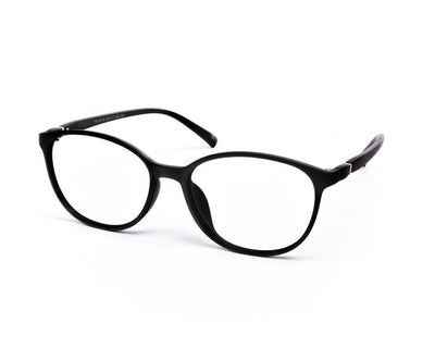 Round Black Matt WITH BLACK Shell Frame TUI9318 - (LENSES INCLUDED)*