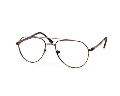 METAL  - FULL FRAME - BROWNSHINE - DB AOVAL - ANF30352 - (Lenses Included)*
