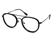 SPECSMAKERS-TUL98029-FULL FRAME-RX-BLACK SHINE-50- (LENSES INCLUDED)*