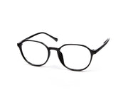 SHELL FRAME - FULL FRAME - BLACK SHINE - TUK2390 - ROUND - 52 - Lenses Included