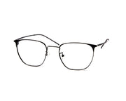METAL  - FULL FRAME - BLACK MATT - ROUND - AML9454 - (Lenses Included)*