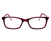 SQUARE RED WITH RED MATT FINISHED FULL FRAME BH317 - Specsmakers