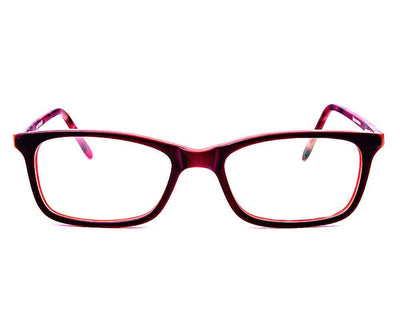 SQUARE RED WITH RED MATT FINISHED FULL FRAME BH317 - Specsmakers