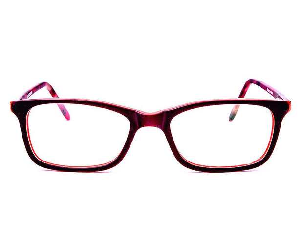 SQUARE RED WITH RED MATT FINISHED FULL FRAME BH317 - Specsmakers