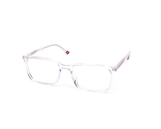 Square Crystal White WITH WHITE Happster Frame AMK35019 - (LENSES INCLUDED)*