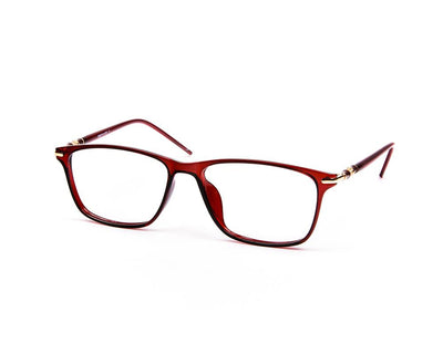 SHELL  - FULL FRAME - RED SHINE - RECTANGLE - AML11711 - (Lenses Included)*