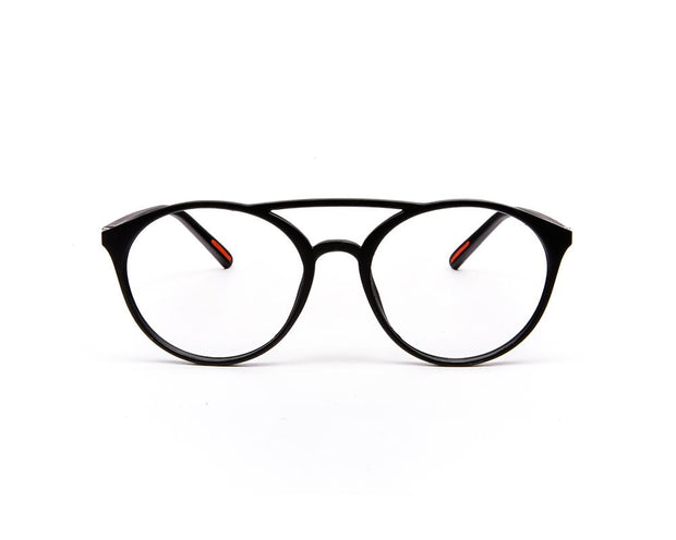 Specsmakers - Unisex Round Full Frame - Black Matt BLACK - COC107 - (LENSES INCLUDED)*