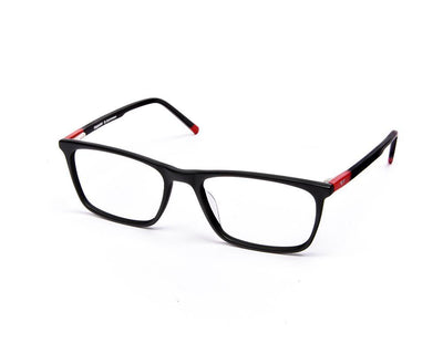 Square Black Matt WITH BLACK Happster Frame AMK55014 - (LENSES INCLUDED)*