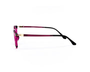 Oval PINK SHINE WITH PINK Shell Frame AMJ3501 - (LENSES INCLUDED)*