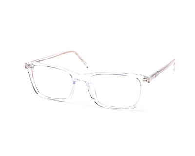 SHELL HAPSTER - FULL FRAME - CRYSTAL WHITE - RECTANGLE - CO7182 - (Lenses Included)*