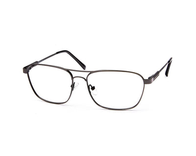 SPECSMAKERS - UNISEX DB SQUARE FULL FRAME - GREY METALLIC SHINE - ANF30374