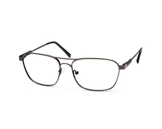 SPECSMAKERS - UNISEX DB SQUARE FULL FRAME - GREY METALLIC SHINE - ANF30374