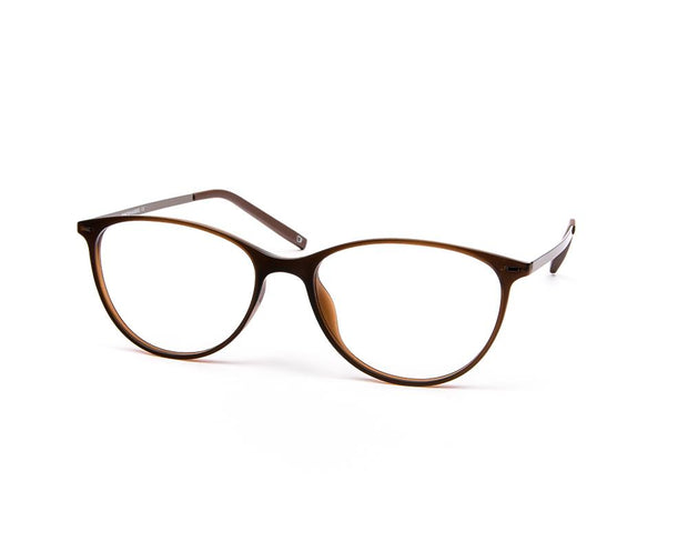 SHELL  - FULL FRAME - BROWN MATT - CATEYE - AML5507 - (Lenses Included)*