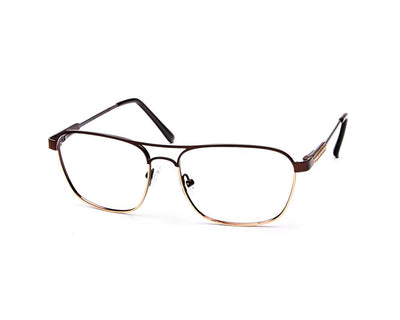 SPECSMAKERS - UNISEX DB SQUARE FULL FRAME - BROWNSHINE GOLD - ANF30374